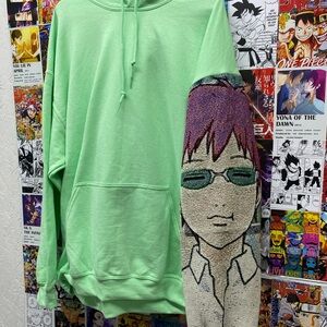 Anime Sleeve Hoodie Sweatshirt Crewneck Pullover